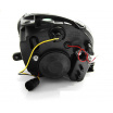 Fiat 500 2007- vorne klare schwarze LED (LPFI24)