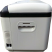 Kühlbox mit Heizfunktion weiß 15 Liter 12V/ 220V