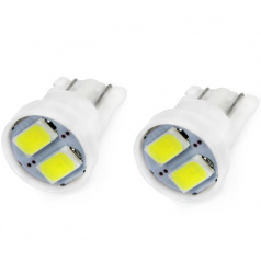 LED-Leuchtmittel 5730 T10 12V 5W weiß 2 Stk