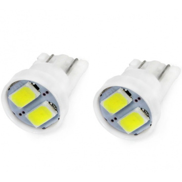 LED-Leuchtmittel 5730 T10 12V 5W weiß 2 Stk LED-Leuchtmittel 5730 T10 12V 5W weiß 2 Stk