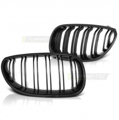 BMW E60/E61 07.2003–10 glänzend schwarze Doppelsteg-M-Look-Maske (GRBM93)