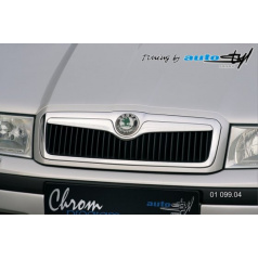 Maskenstreifen - Chrom, Škoda Octavia 1996-2000 (nicht Facelift 2001+)