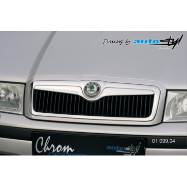 Maskenstreifen - Chrom, Škoda Octavia 1996-2000 (nicht Facelift 2001+)