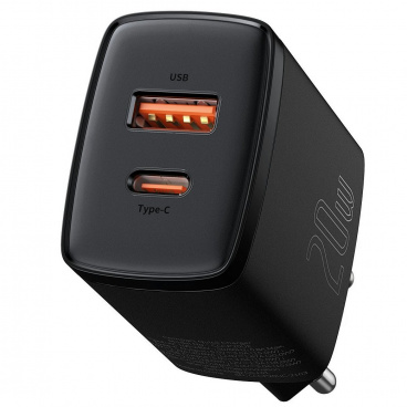 Netzladegerät 220V USB, USB-C, 20W (bis zu 3x schnelleres Laden)