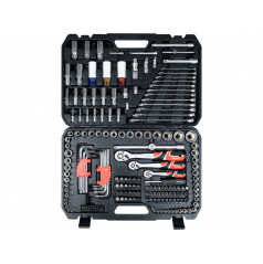 Gola-Set 1/2", 3/8", 1/4" + Zubehör 198-tlg