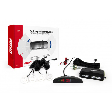 Parkassistent LED 4-Sensoren, weiß Parkassistent LED 4-Sensoren, weiß