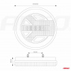 LED-Heckleuchte KOMBI LINKS, RECHTS RCL-06-LR