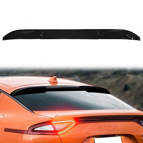 Hinterer Spoiler Kia Stinger I GT GT-Line Glänzend Schwarz ABS Hinterer Spoiler Kia Stinger I GT GT-Line Glänzend Schwarz ABS