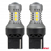 LED-Lampen STANDARD 7440 W21W 3030 15SMD weiß 12V 24V AMIO-04996