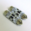 4 LED-Lampen sulfitrot 39 mm mit Widerstand (CANBUS) - 2 Stk