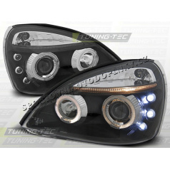 RENAULT CLIO II 2001–05 KLARES VORDERE LICHT ANGEL EYES SCHWARZ