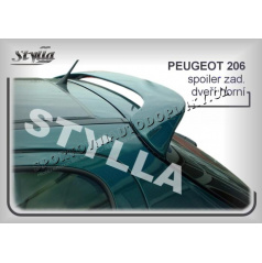 PEUGEOT 206 98+ Heckspoiler. obere Tür (EU-Homologation)