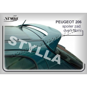 PEUGEOT 206 98+ Heckspoiler. obere Tür (EU-Homologation)