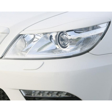 Milotec Scheinwerferabdeckungen (Wolken) – ABS schwarz, Škoda Octavia II RS Fac. Lim./ Kombi 05/09 Milotec Scheinwerferabdeckungen (Wolken) – ABS schwarz, Škoda Octavia II RS Fac. Lim./ Kombi 05/09