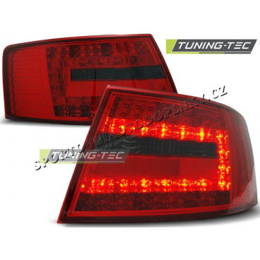 Audi A6 C6 Limousine 04.2004–08 LED-Heckleuchten rot getönt