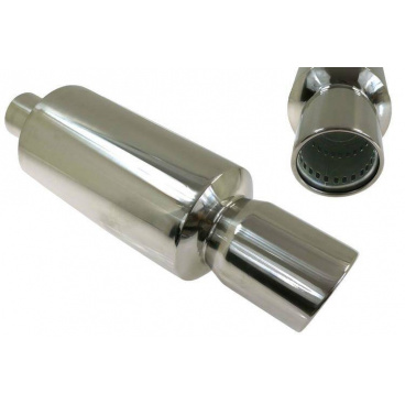 TurboWorks Round Tip II Sportauspuff (76 mm Einlass)