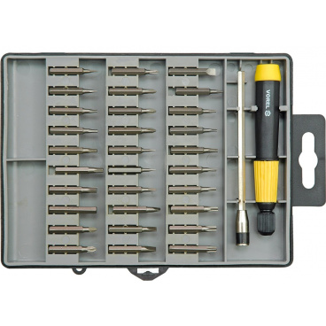 Uhrmacher-Schraubendreher + Bits 32-tlg Uhrmacher-Schraubendreher + Bits 32-tlg