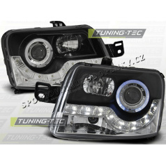 FIAT PANDA 03 – FRONTKLARLEUCHTEN TAGESLICHT LED SCHWARZ
