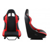 Sporthartschale A1 Racing Monza schwarz/rot