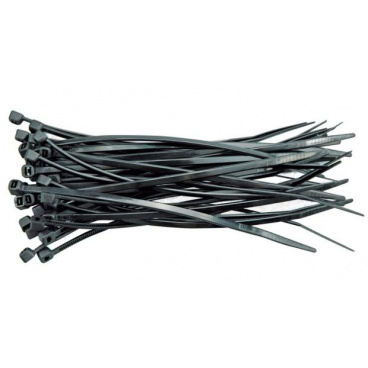 Spannband 100 x 2,5 mm 100 Stück schwarz Spannband 100 x 2,5 mm 100 Stück schwarz