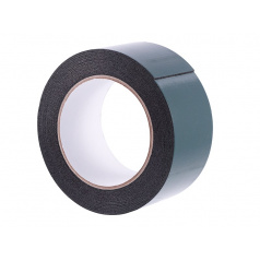 Doppelseitiges Klebeband 50 mm x 5 m schwarz