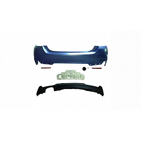 BMW 4 F32 F33 F36 Heckstoßstange mit Diffusor