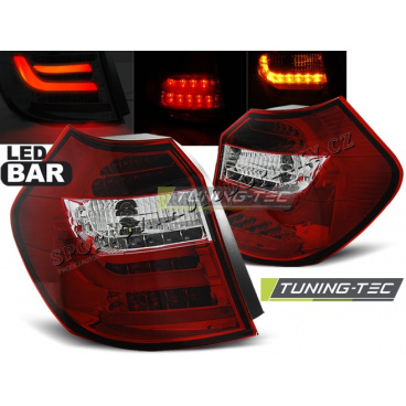 BMW E87/E81 2004-08.2007 Rückleuchten rot weiß LED BAR
