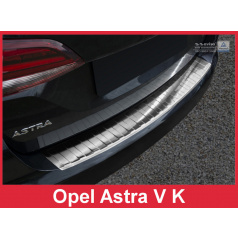 Edelstahlabdeckung - Schwellenschutz für die hintere Stoßstange Opel Astra VK Sports Tourer 2015+