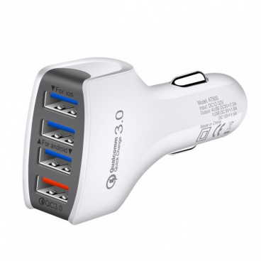 Autoladegerät 4xUSB 12-24V Autoladegerät 4xUSB 12-24V