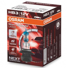 Halogenlampe Osram HB3 12V 60W P20d NIGHT BREAKER LASER +150%