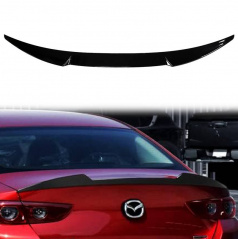Hinterer Flügel Mazda 3 IV BP Spoiler ABS Glanzschwarz