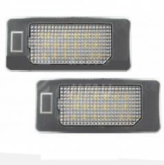 LED-Kennzeichenbeleuchtung für Škoda Octavia III, Rapid, Yeti 2009-15, VW Golf VI, Touran II, Touareg II, Sharan II, Polo 5, Passat B7 Kombi