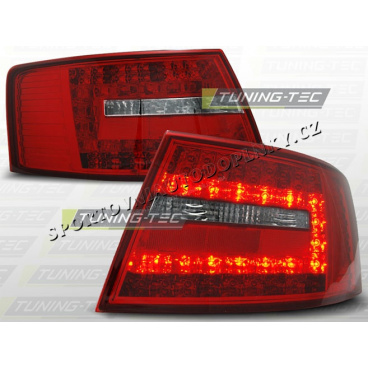 AUDI A6 C6 SEDAN 2004–08 LED-HECKLEUCHTEN ROT WEISS