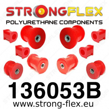Opel Corsa B StrongFlex Satz Silentblöcke für Vorder- und Hinterachse 10-tlg