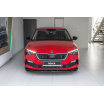 Spoiler unter der vorderen Stoßstange ver.2 für Škoda Scala, Maxton Design (glänzend schwarzer ABS-Kunststoff)