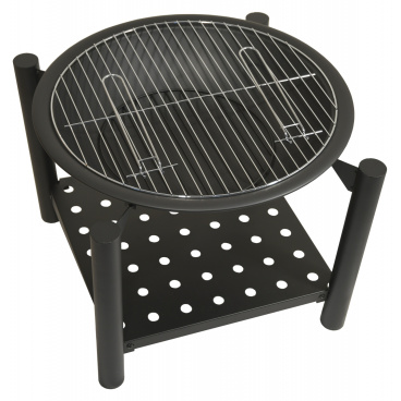 Feuerstelle mit SABATINI-Grillrost mit Deckel Feuerstelle mit SABATINI-Grillrost mit Deckel