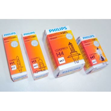 Glühbirne Philips 12V/H7 Vision +30% 1 Stk Glühbirne Philips 12V/H7 Vision +30% 1 Stk