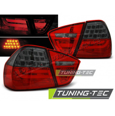 BMW E90 03.2005-08.2008 Rückleuchten rot getönte LED-Leiste