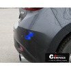 Selbstklebendes Dekor GECKO blau