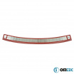 Kantenabdeckung der hinteren Stoßstange aus Edelstahl Omtec Seat Leon Kombi 2012-20