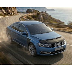 Motorhauben-Frontblende schwarz VW Passat B8 2015-19