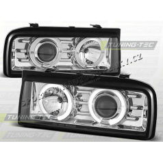 VW CORRADO 1988–95 ANGEL EYES CHROM-KLARE SCHEINWERFER