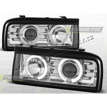 VW CORRADO 1988–95 ANGEL EYES CHROM-KLARE SCHEINWERFER VW CORRADO 1988–95 ANGEL EYES CHROM-KLARE SCHEINWERFER