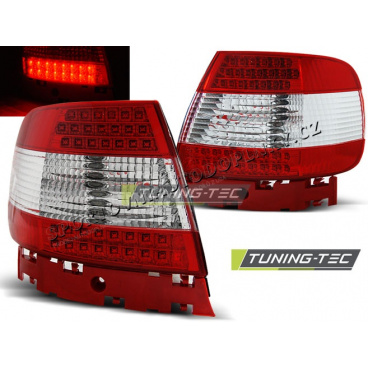 Audi A4 11.1994-09.2000 LED-Rückleuchten rot weiß