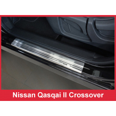 Einstiegsleisten aus Edelstahl, 4 Stück, Sonderedition Nissan Qashqai 2 2014–17