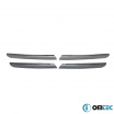Edelstahl-Frontgrill deckt Dacia Dokker 2012–21, Lodgy Stepway 2012+ ab