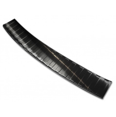 Edelstahlstreifen der hinteren Stoßstangenkante FORD KUGA 2 2013-19 schwarz gebürstet