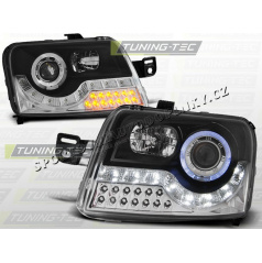 FIAT PANDA 03 – FRONTKLARLEUCHTEN TAGESLICHT LED SCHWARZ