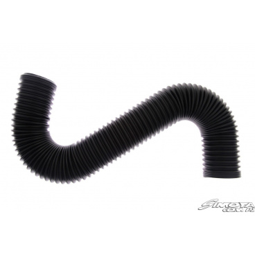 Kunststoff-Luftleitung für Simota Sportansaugung schwarz 77 mm