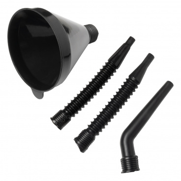 Kraftstofftrichter 4-teilig schwarz AMiO-02007